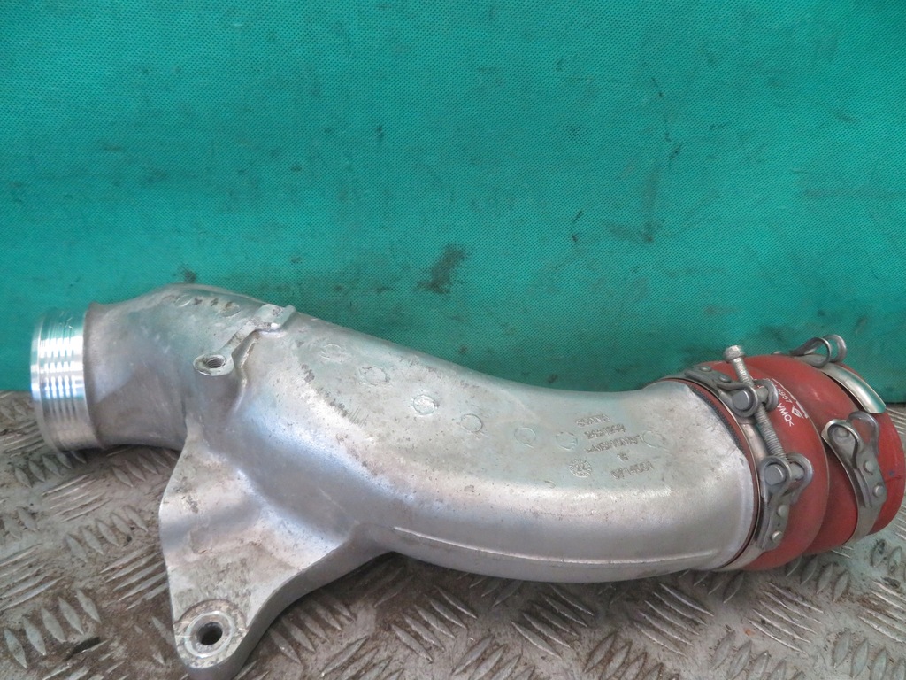 фото №1, Соединитель труба интеркулер scania g410 cng 23r