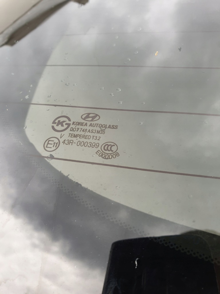 фото №8, Hyundai santa fe iii 12-18 кришка багажника багажника задня задня камера задня