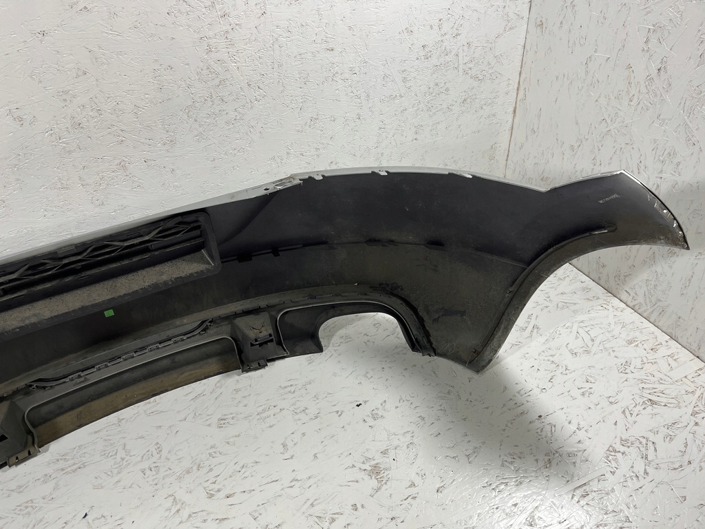 фото №9, Audi tt 8j - бампер задний bez pdc обычный серебристый eissilber