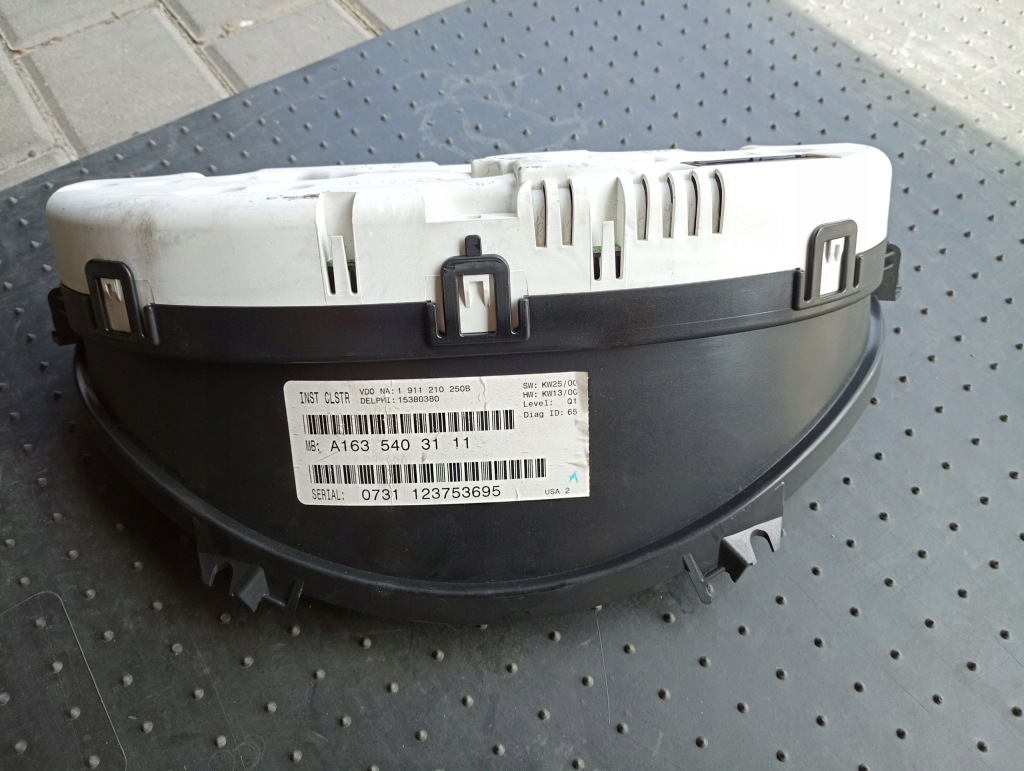 Лічильник прилади mercedes ml w163 a1635403111 uk Зі Шроту