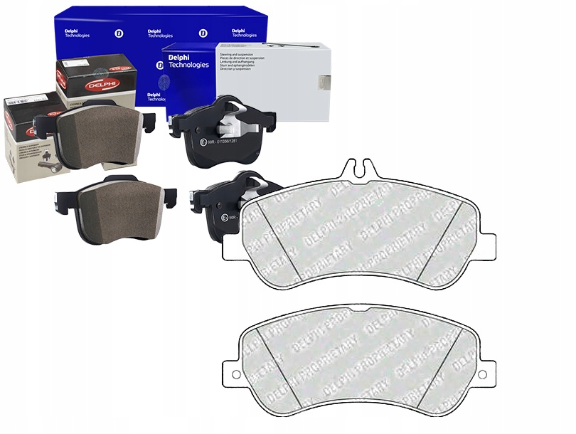 фото №1, Delphi lp2146 набор тормозных колодок тормозных, тормоза дисковые