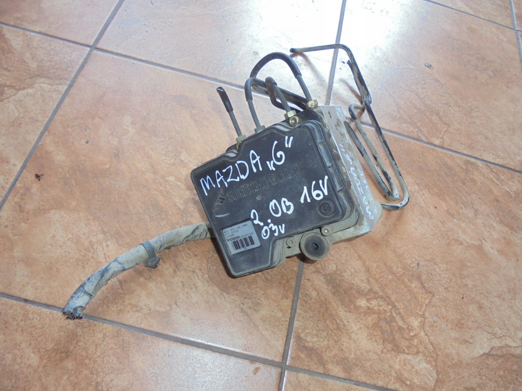 фото №1, Mazda 6 2.0b 03' насос abs 437-0722