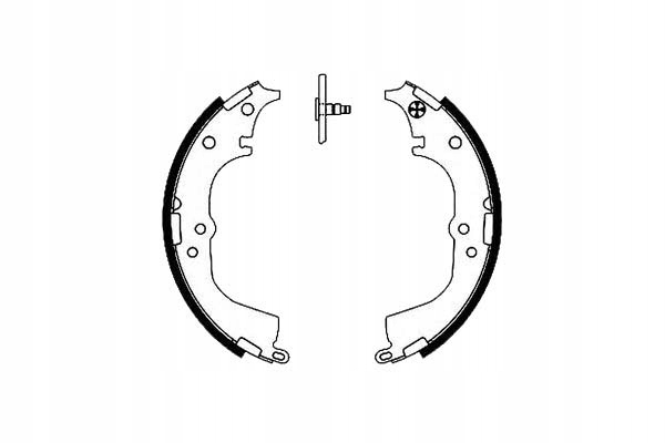 фото №2, Тормозные колодки тормозные toyota hi-ace 95- hi-lux 97- tex