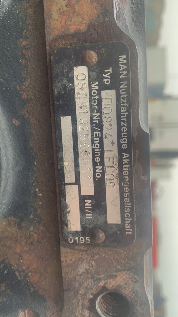 фото №9, Wał блок поршни man двигатель d0824 lfl 06