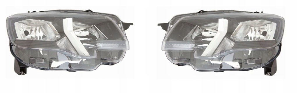 фото №1, Фара лампа peugeot partner rifter 18- l+p