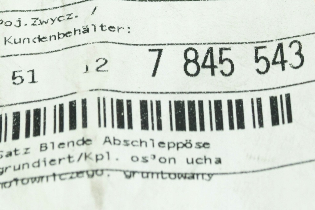 Bmw x1 e84 бампер задний m набор защита holowniczych 5112 новый оригинальный с Разборки