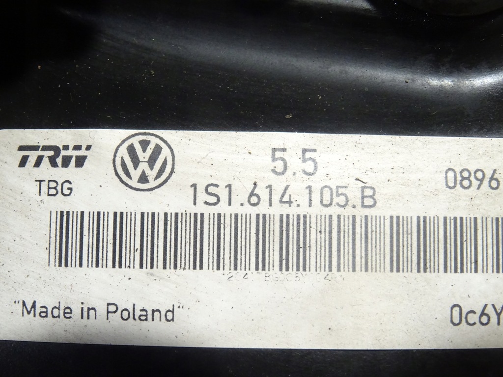 фото №7, Підсилювач гальм з насос гальмівна vw up! up skoda citigo seat mii 1.0 mpi 1s1614105b