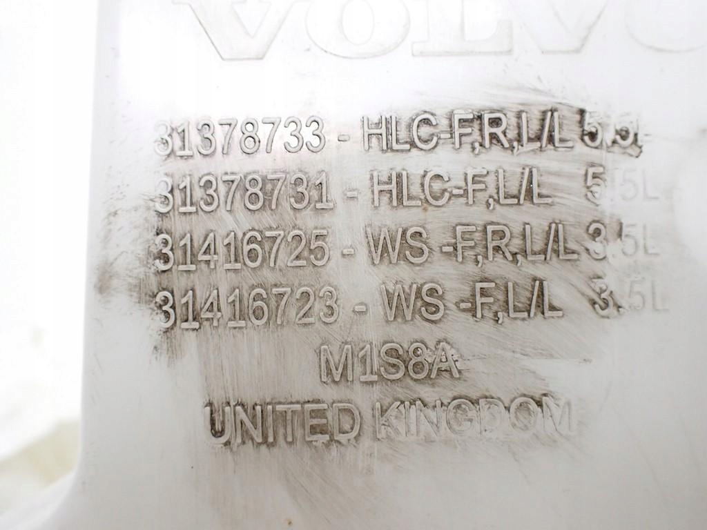 фото №7, Бачок омывателя помпа 31378731 volvo s90 ii 16r