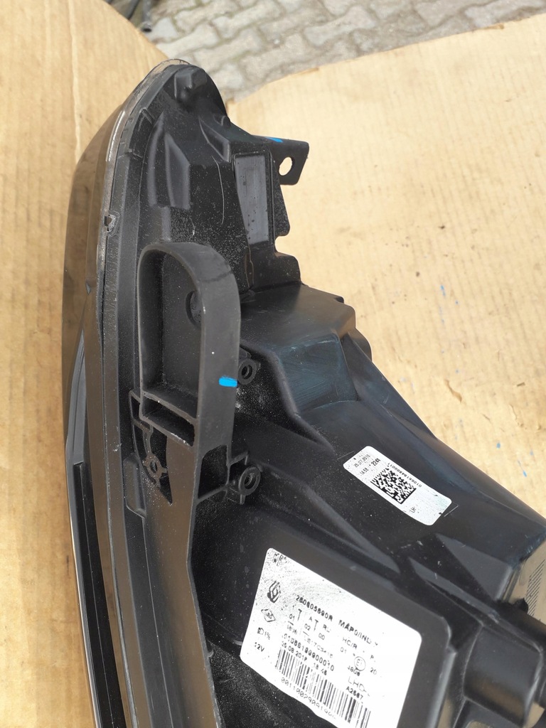 фото №10, Лампа левая передняя renault clio v 19- europa