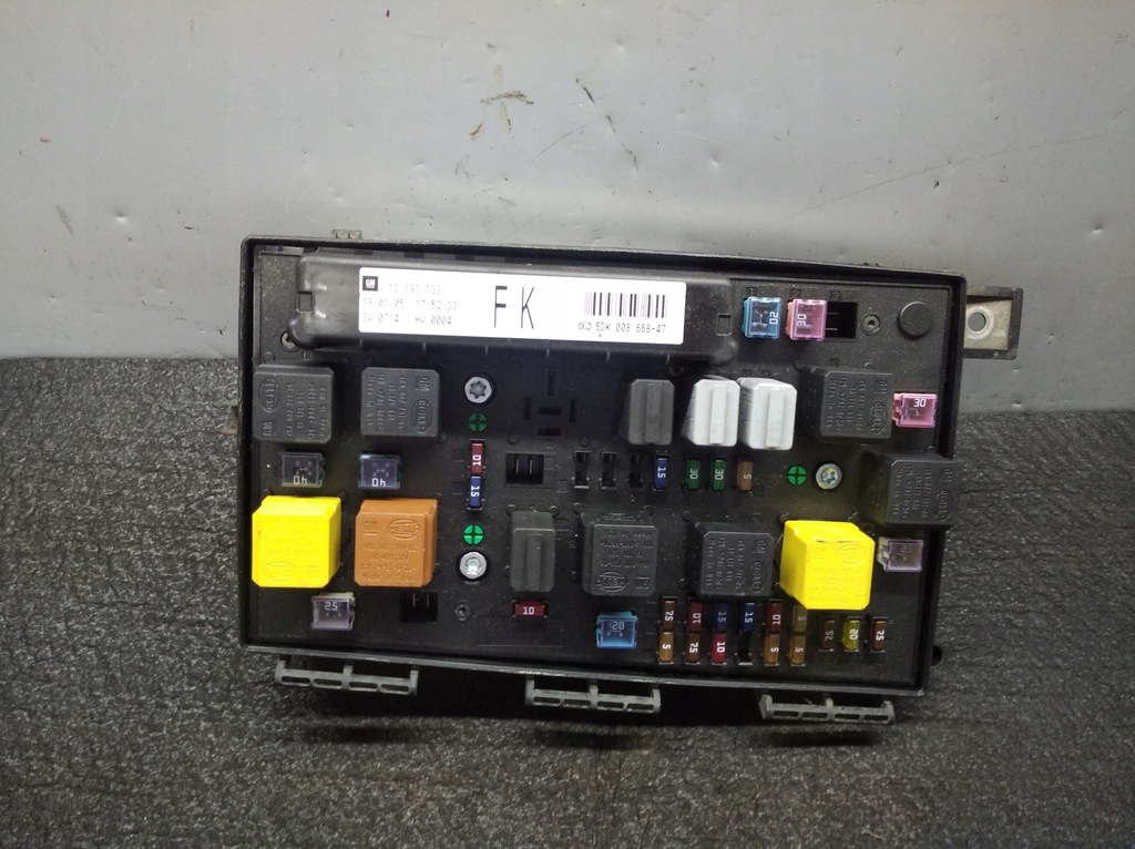 фото №1, Astra h zafira b модуль bsi fk