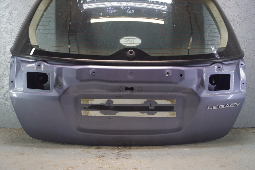 фото №5, Крышка багажника багажника задняя subaru legacy iv 38j