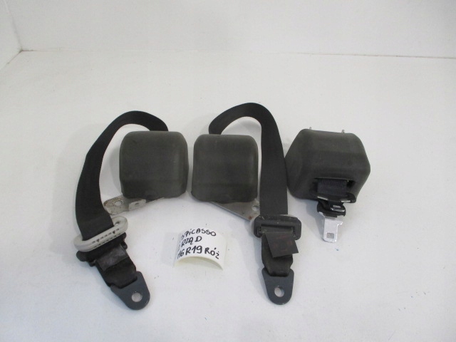 фото №1, Citroen c3 picasso ремни задние 2 ряд 96817099xx 96817098xx 96817096xx