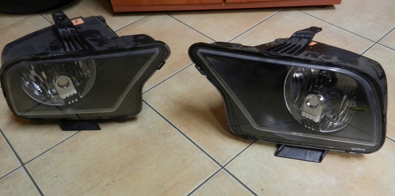 фото №1, 2007-2009 mustang gt500 лампи перед передні лампа