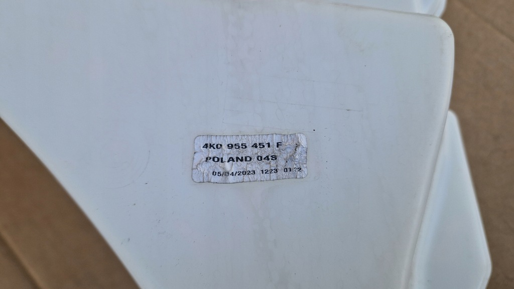 фото №5, Бак омивача audi a6 c8 a7 4k0955451f kompletny jak новий