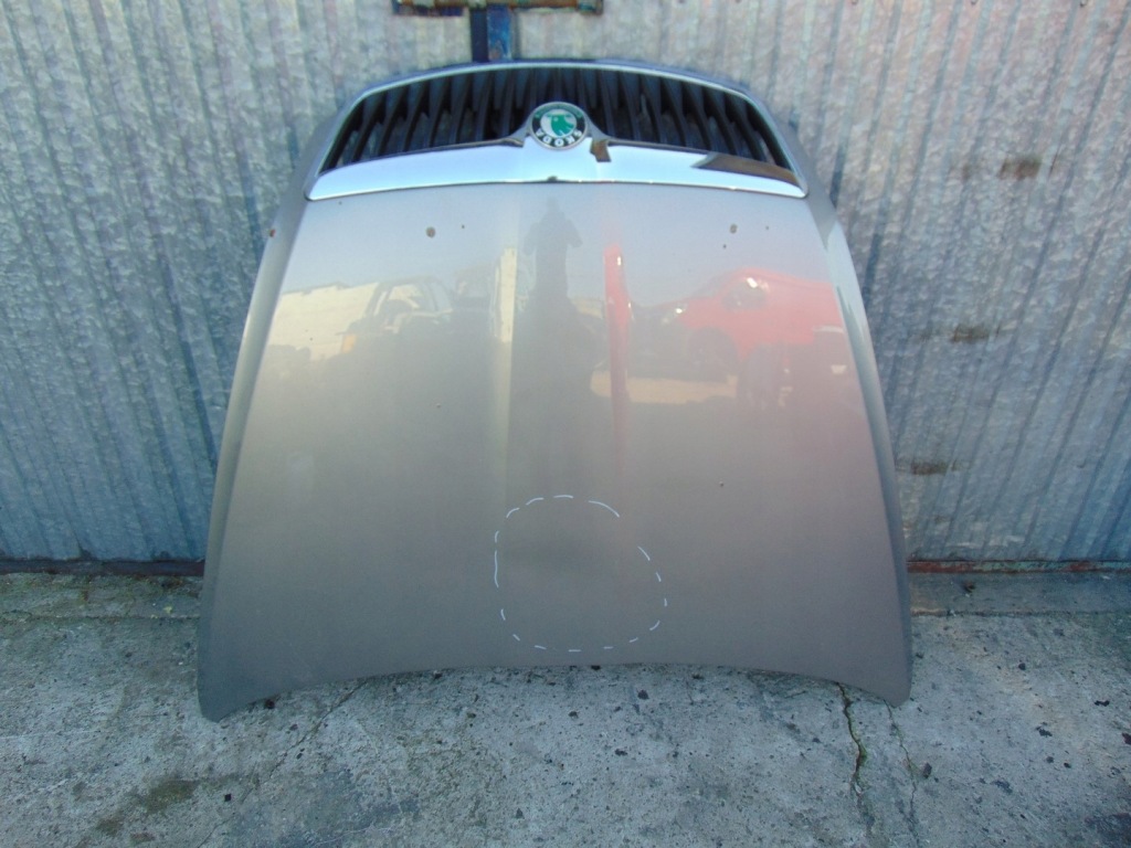 фото №1, Капот кришка двигуна skoda octavia ii lift 9202 решітка радіатора решітка радіатора