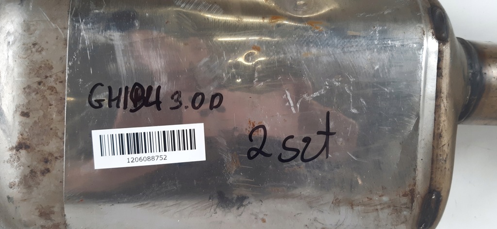 фото №9, Maserati ghibli 3.0 катализатор dpf 670105271