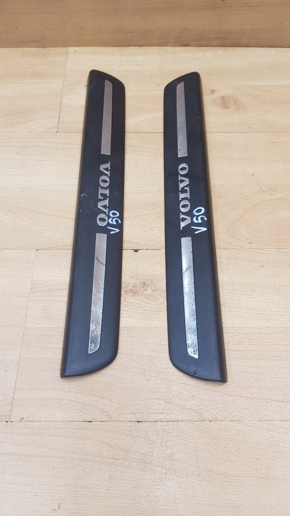 фото №1, Защита накладка порог перед пара volvo v50