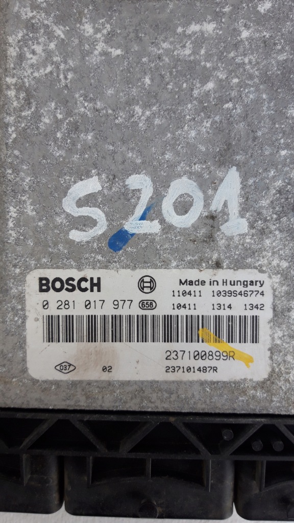 фото №2, Блок керування двигуна 0281017977 renault master