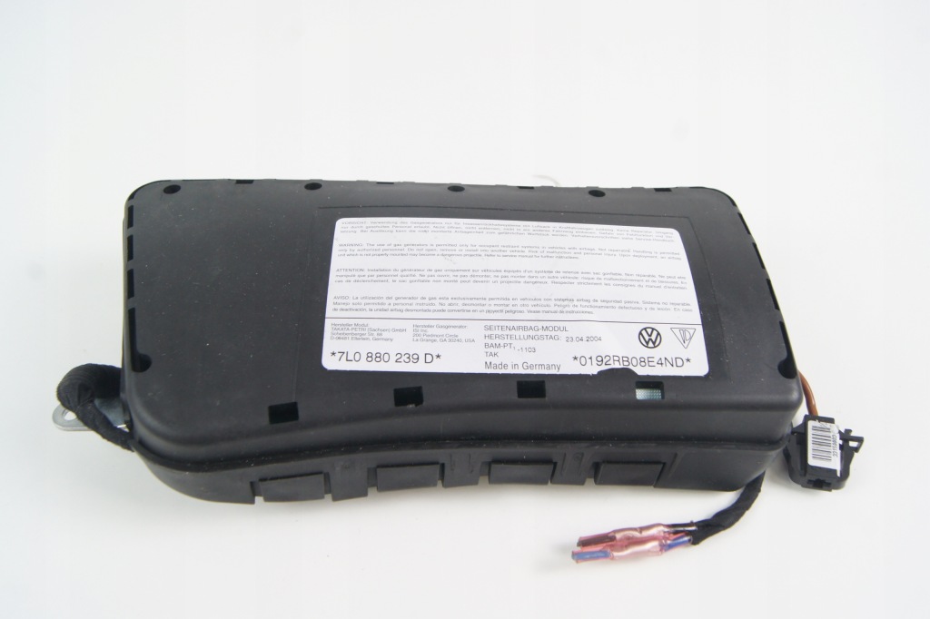 фото №1, Gd touareg 7l0 подушка подушка безопасности сиденье 7l0880239d