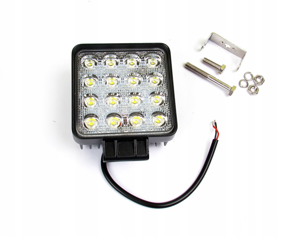 Фара рабочая 48w противотуманная фара 16 led 12-24v ip67. 57mm Оригинал