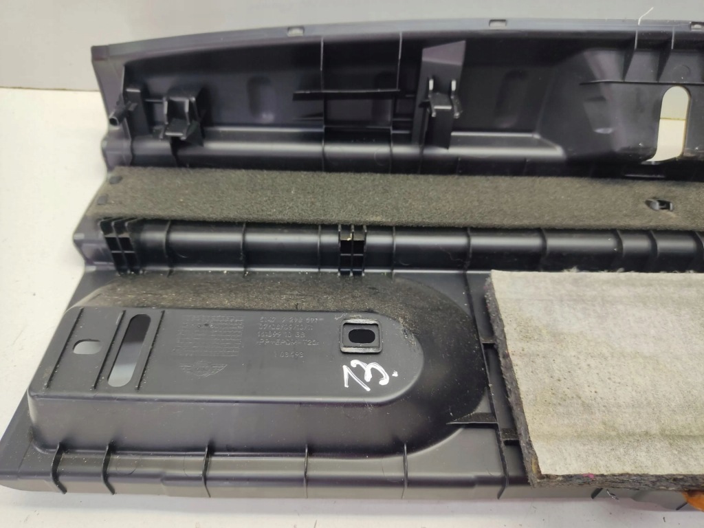 Накладка поріг багажника задній mini one - cooper f56 f55 7298591 Київ