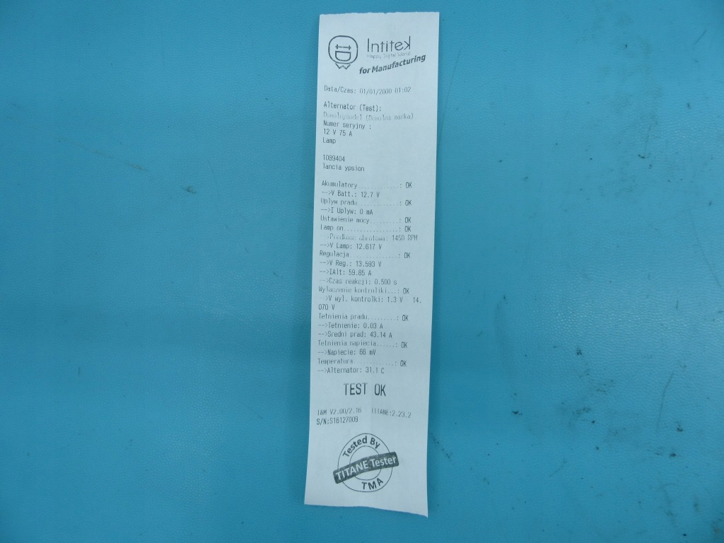 Test генератор lancia ypsilon 2542841b 1.3 jtd Недорого