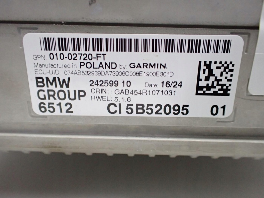 фото №13, Навигация navi радио дисплей eu 5a7b2d9 ci5b52095 bmw 4 i4 g26 gran 24r