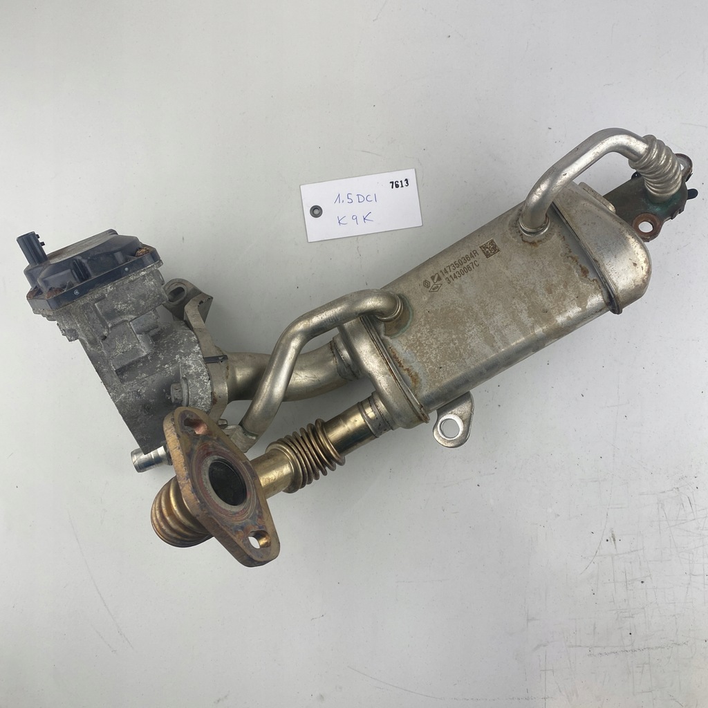 фото №1, Радіатор вихлопних газів + клапан egr renault scenic nissan dacia citan 1.5 dci