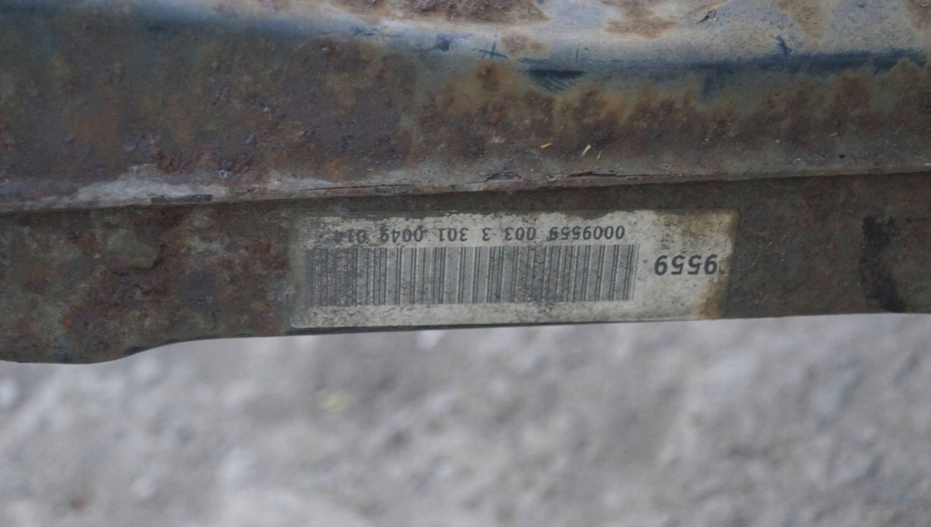 фото №10, Smart roadster a452 452 балка oś задняя