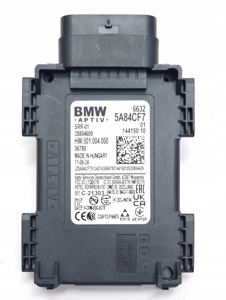 фото №1, Радар ассистент переключения поперечина движения bmw 5a84cf7 новый оригинал