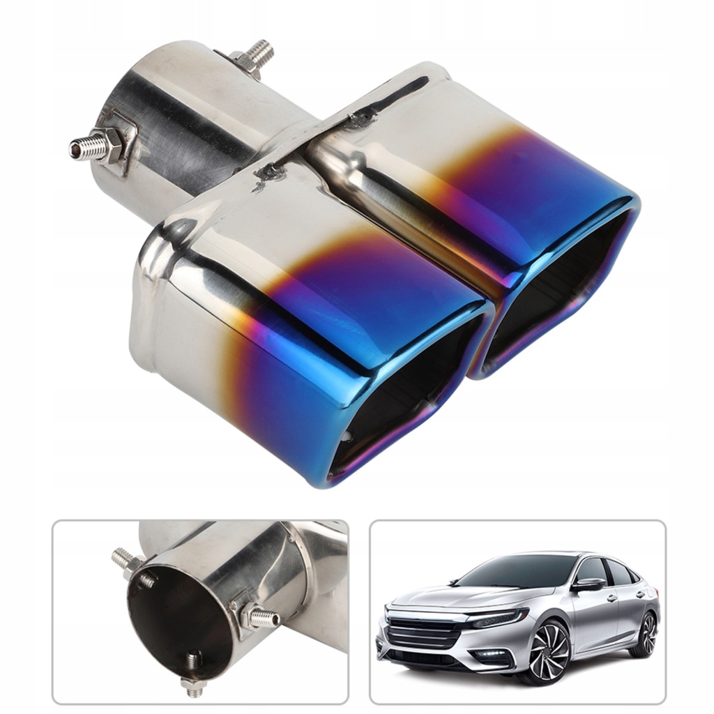 фото №6, Наконечник вихлоп глушника накладка 63mm