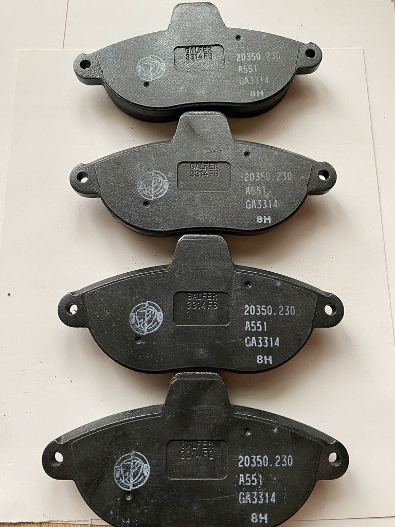 фото №1, Тормозные колодки тормозные fiat scudo citroen 77362238