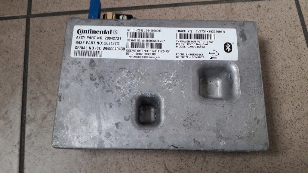 фото №1, Chevrolet camaro v 10r ss блок керування модуль 20842731