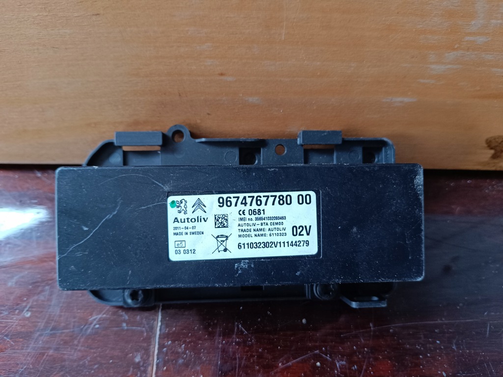 фото №1, Модуль bluetooth citroen peugeot 9674767780