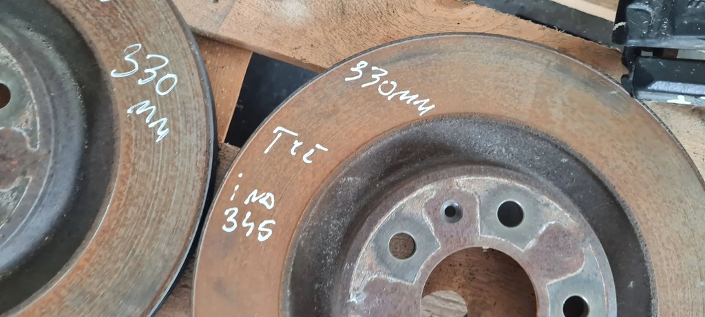 фото №8, Sq5 q5 80a суппорт суппорты задняя тормозные диски набор 330mm 3.0 tfsi s4 b9 8w a5 s5