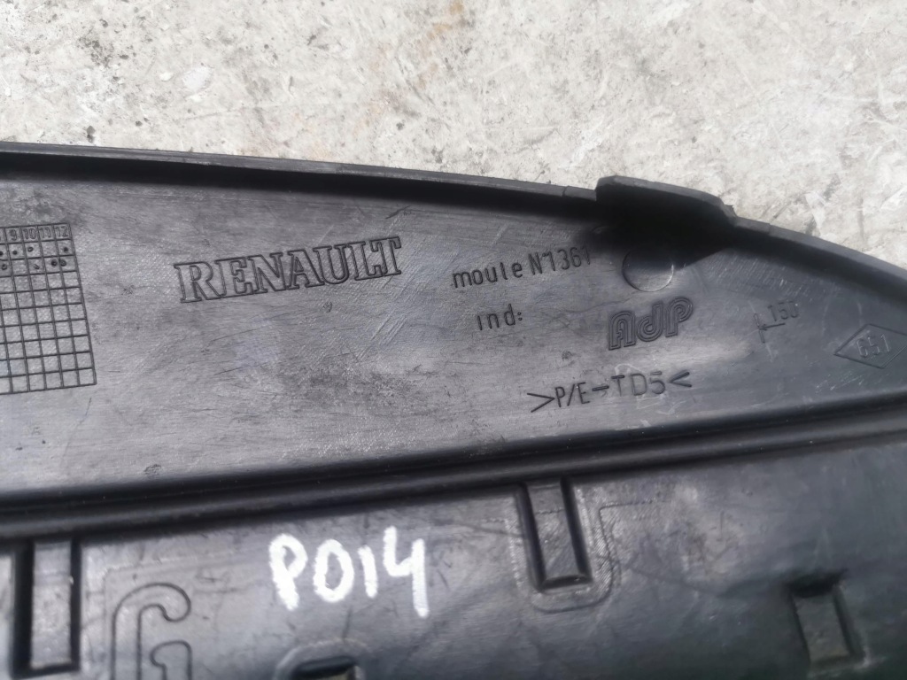 фото №10, Решётка бампера левый перед renault twingo ii 07-14