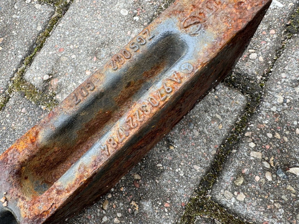 фото №3, Подкладка пластина рессора основание mercedes atego axor a9703221784