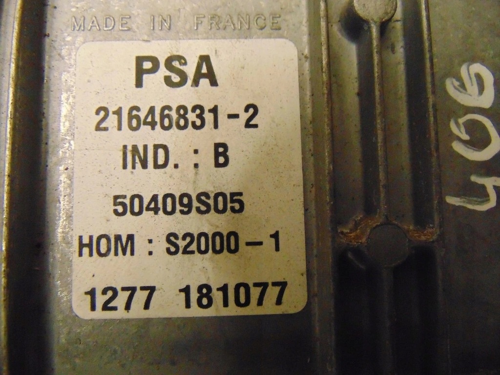 фото №6, Бортовой компьютер блок управления двигателя peugeot 406 9645304080