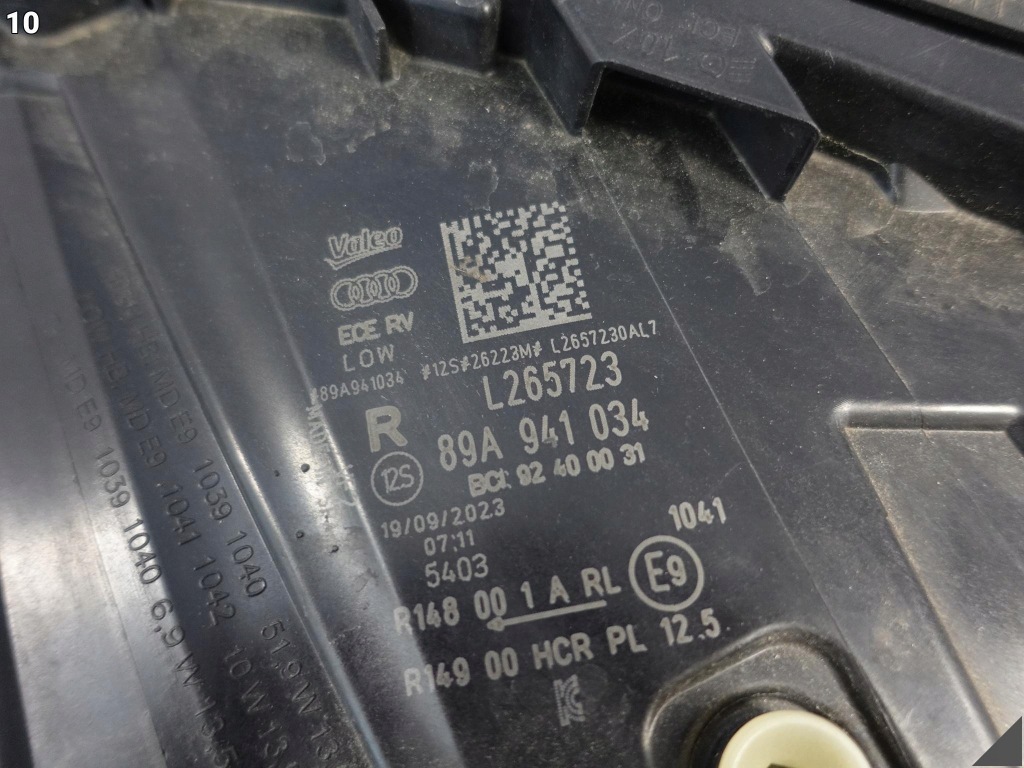 фото №11, Audi q4 e-tron 89a 21- лампа фара low full led правая перед europa