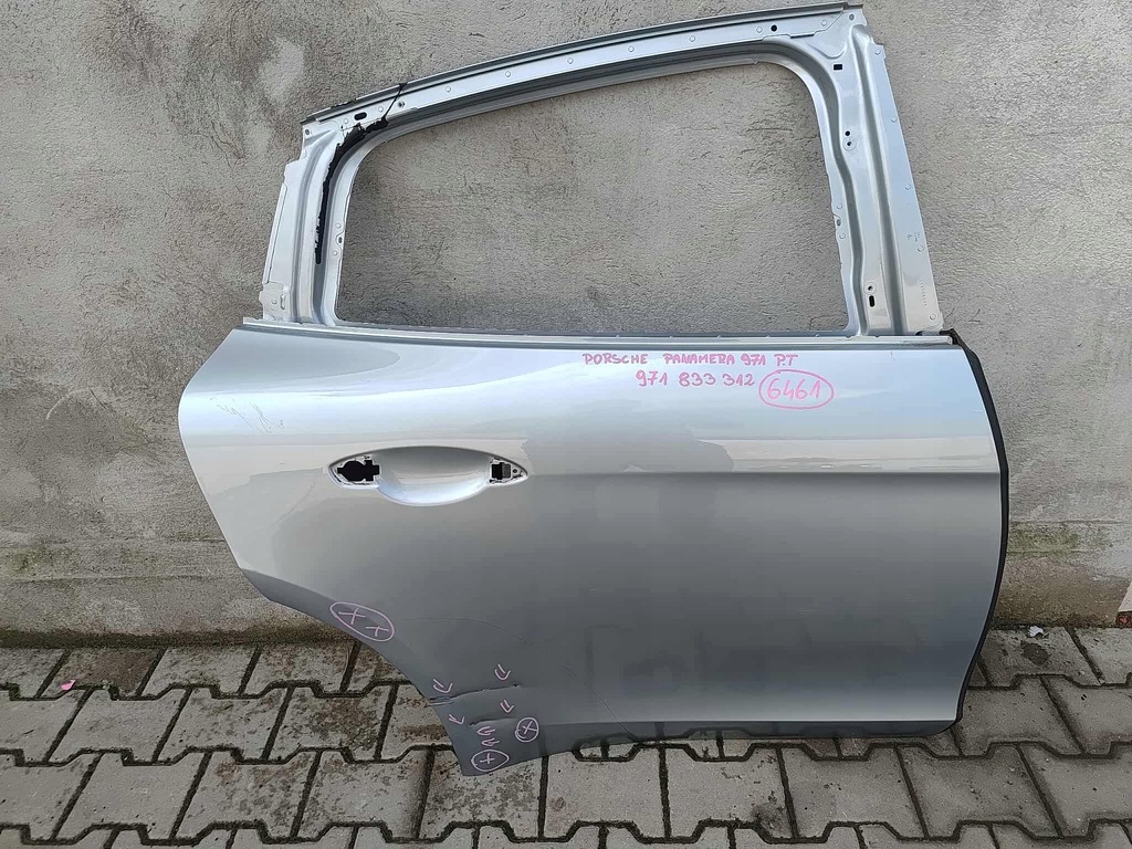 фото №1, Porsche panamera 971 двері праве задня задні 6461