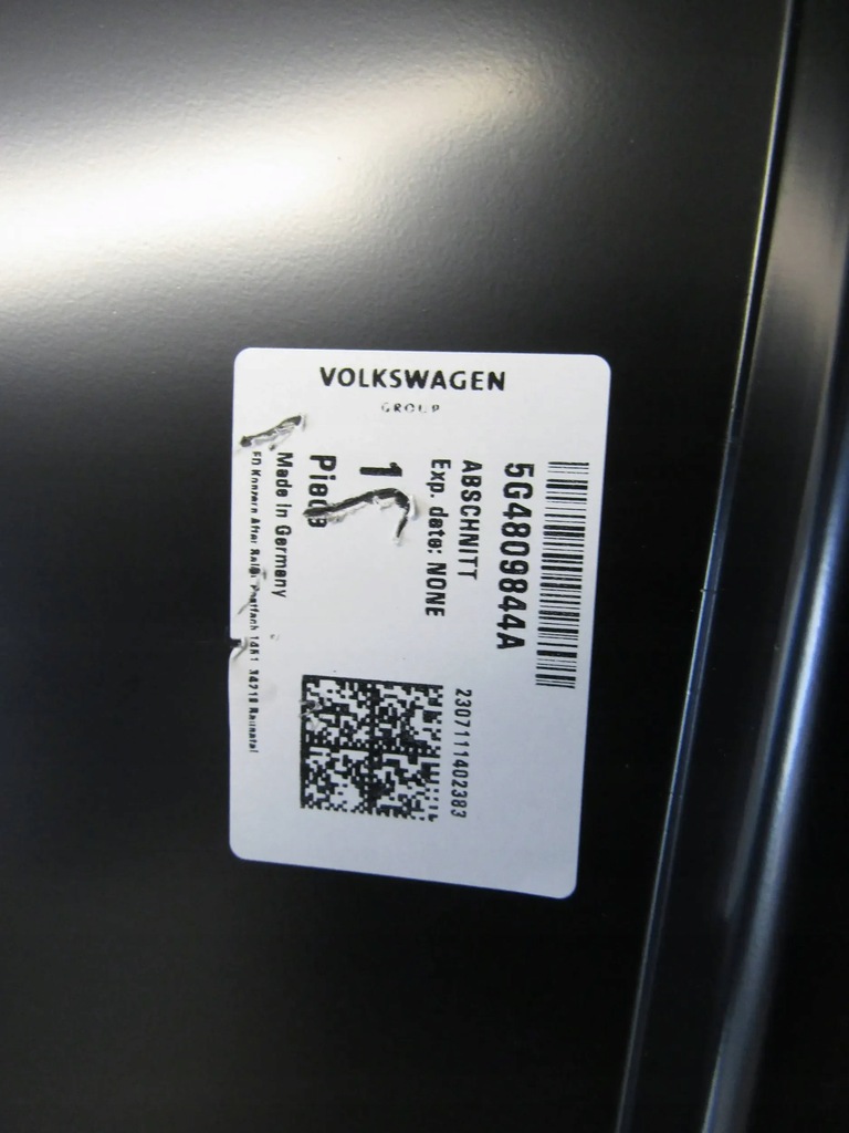 фото №8, Vw golf vii крыло правый задняя