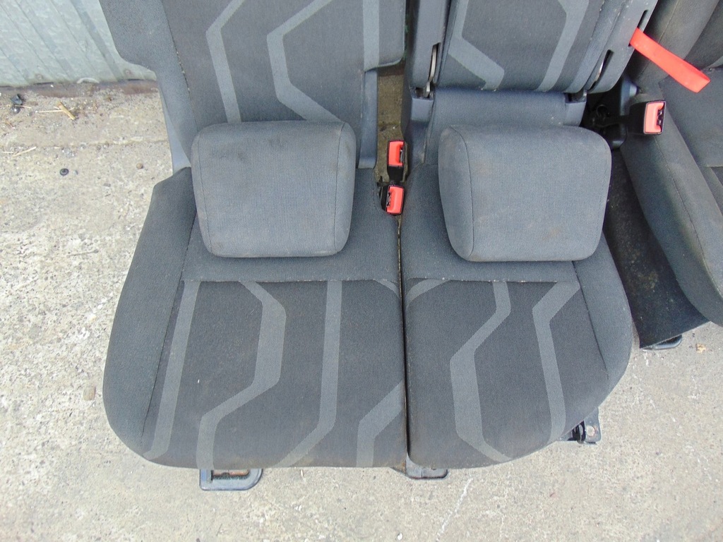 фото №15, Сидіння сидіння перед ford connect mk2 2+1 підголівники