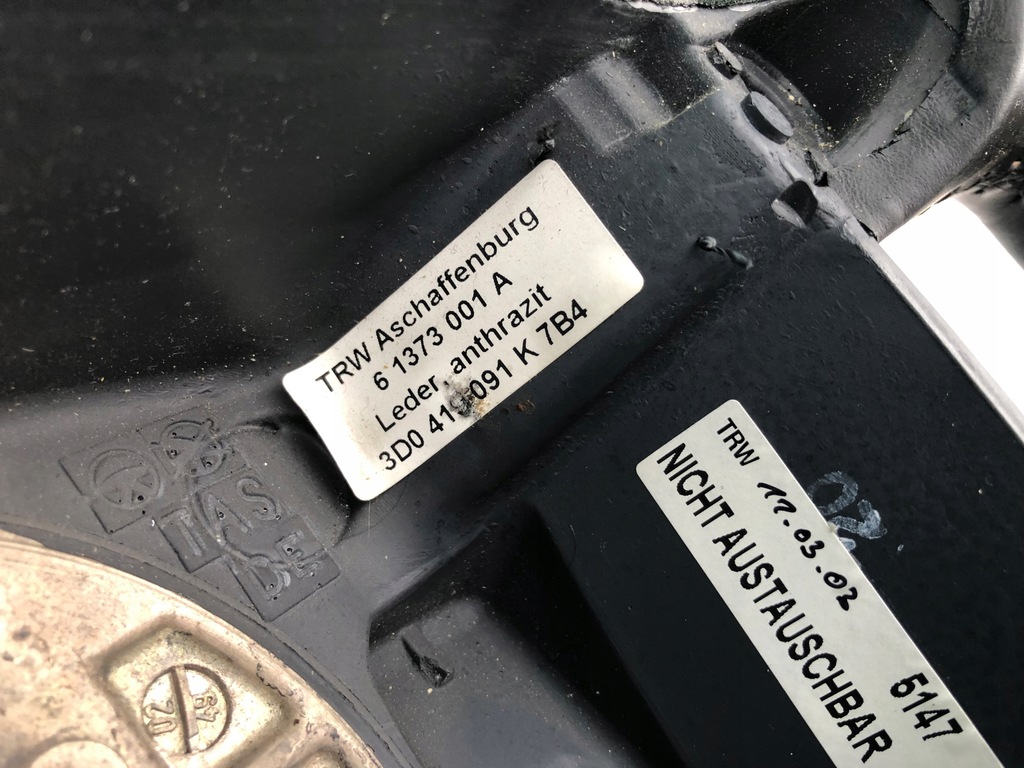 фото №10, Vw phaeton воздуховод кожа кожаный 3d0419091k