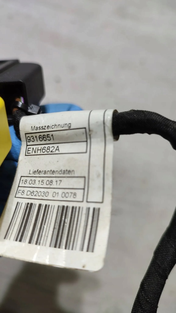 фото №5, Bmw x3 f25 15r 2.0d жгут подголовник правый перед