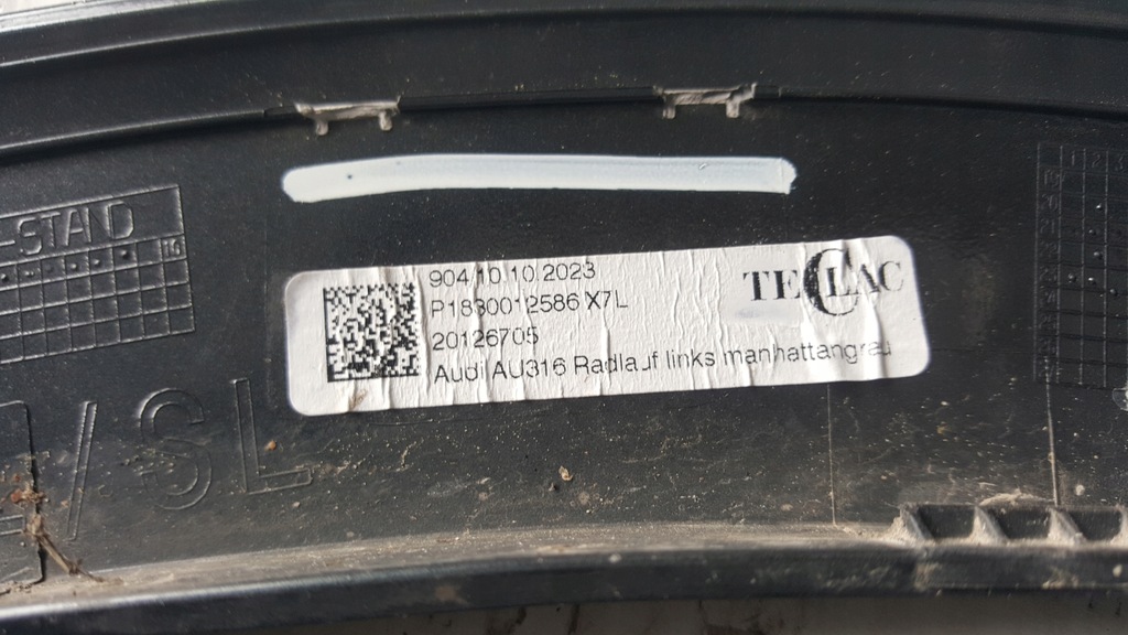 фото №10, Молдинг бампера передний левая сторона audi q4 e-tron 89a853025f