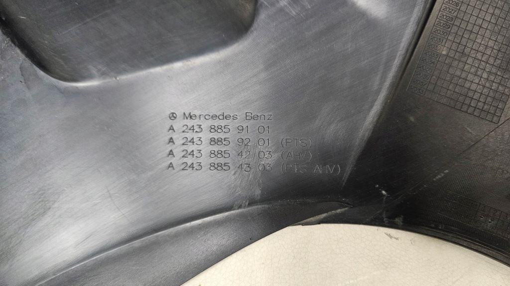 фото №11, Бампер задня задній накладка спойлер задня mercedes eqa amg w243 a243