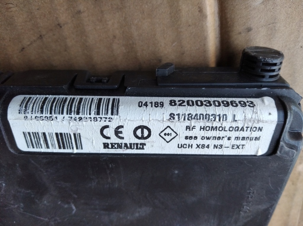 фото №2, Модуль коробка bsi renault scenic ii 1,9 dci 8200309693