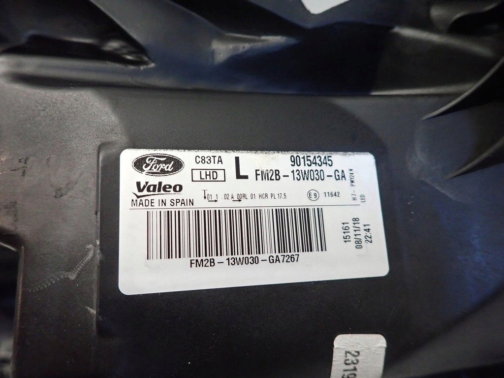 фото №6, Лампа ліва ford s-max mk2 galaxy mk4 15- led