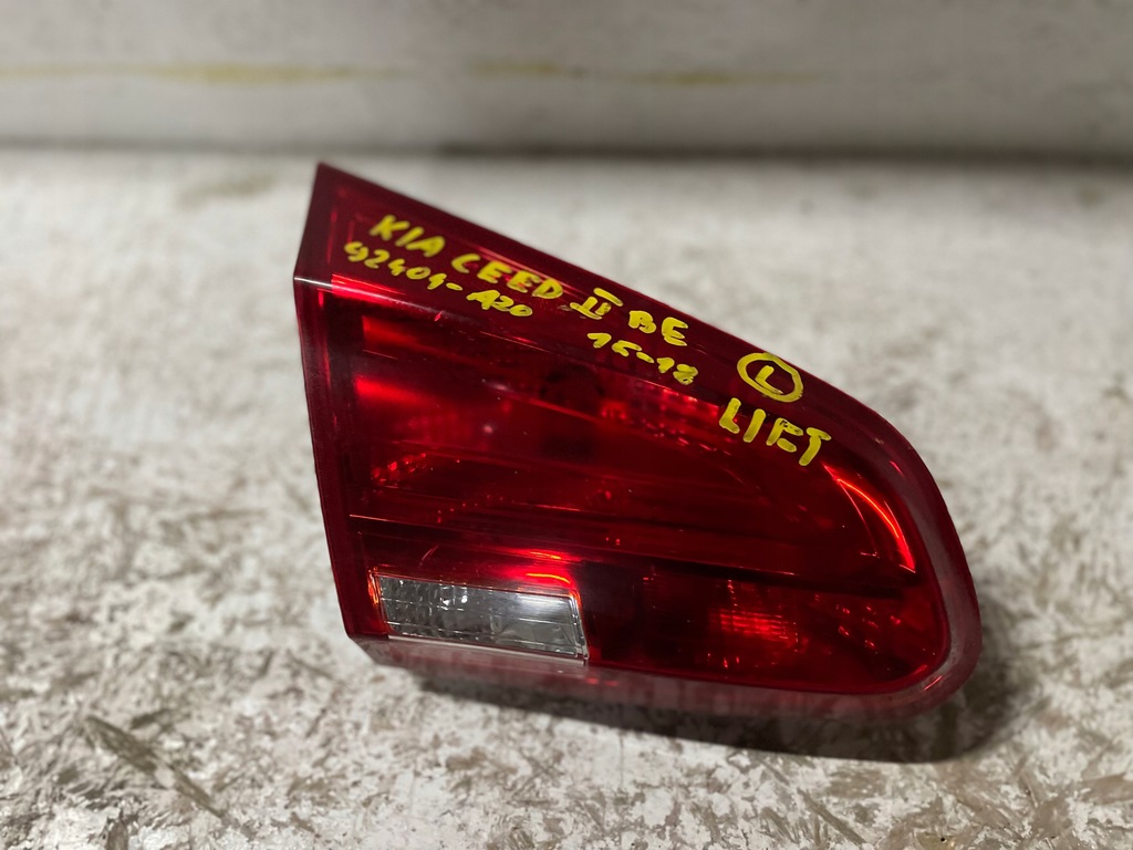 фото №1, Лампа левый задняя kia ceed ii 2 be lift 92404a20