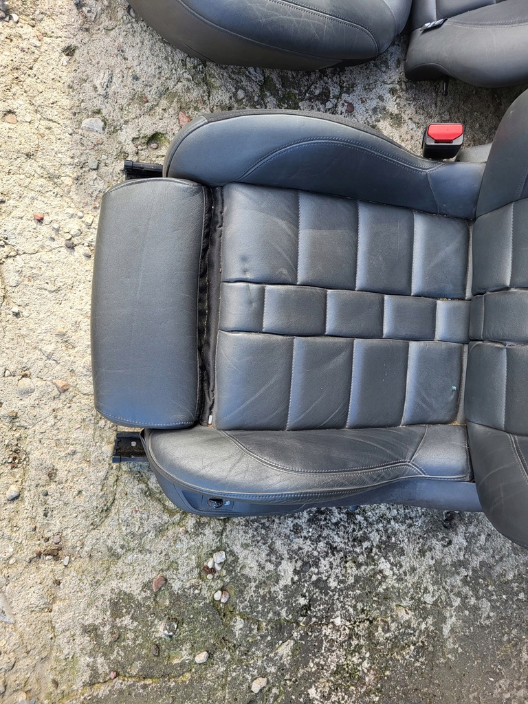 фото №13, Сидіння шкіра czarna комплект заднє сидіння citroen ds5 11-15 підігрів електричний